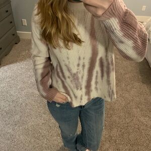 Gorgeous Knit Cream/Pink/Purple Pistola Sweater